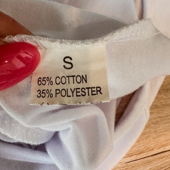 4th of July "Merica" Crop Top Tank, Red White and Blue, Women's Size Small - Picture 7 of 8